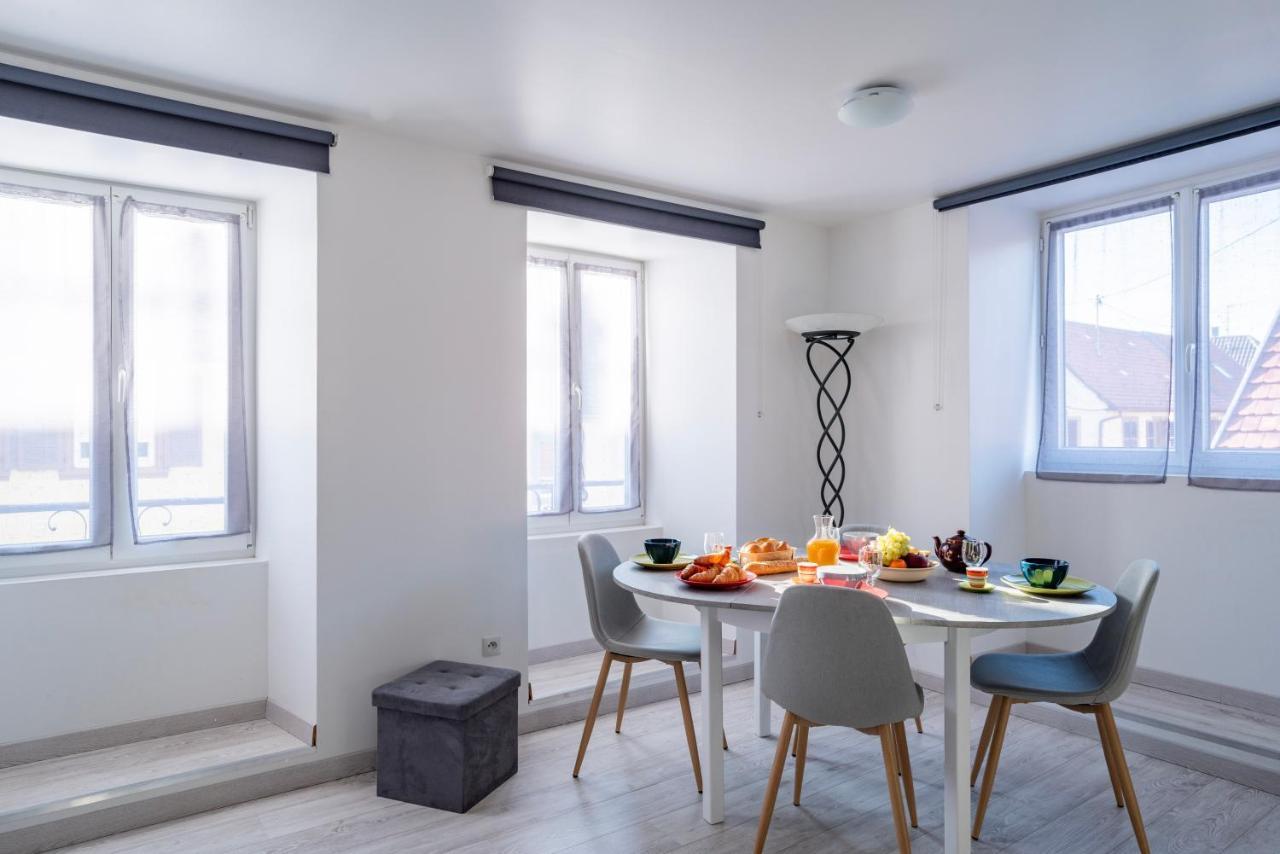 Gite Le Carpe Diem - Classe 3 Etoiles - Centre Ville - Wifi - Netflix Marmoutier Bagian luar foto